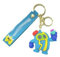 Porteclés Cartoon Porte -Clés De Dessin Animé,2Pcs Figurine Stars 3D Porte-Clés Accessoires Garçon Sac à Dos Porte-Clés Star École Sac à Dos Garçon Cadeau d'Anniversaire Cool Keychain Décoration