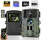 Wildlife Camera 4K Trail Camera 60MP with WIFI App Control Night Vision with Motion Activated IP66 Waterproof 0.1s Trigger Time for Wildlife Monitoring with 8*AA 1.5V Batteries & 32GB SD Card