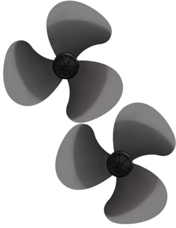 GLEAVI 2 Piezas Repuesto Ventilador de Ventiladores de Accesorio de Plástico Resistente Silencioso y Duradero