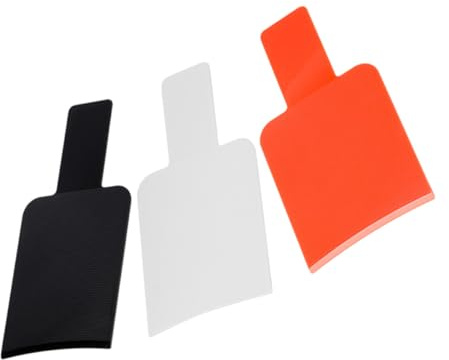 Ciieeo Lot de 3 Planches de Coloration Capillaire pour Salon et Domicile, Palette de Teinture Cheveux en Plastique Léger, Outil Coiffure Salon pour Mèches et Balayage Professionnel