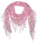 YWLINK Damen Zartes Elegant Quaste Schals Spitzen Sheer Blumenschal Schal Wrap UmschlagtüCher