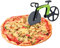 Lifestyle Cortapizzas, Verde y Negro, 18 cm