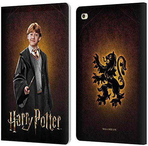 Head Case Designs Licenciado Oficialmente Harry Potter Ron Weasley Cámara de Secretos IV Carcasa de Cuero Tipo Libro Compatible con Apple iPad Mini 4