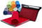 gipfelsport Mikrofaser Handtuch - Microfaser Handtücher Set, Strandtuch, Badetuch I groß, schnelltrocknend I für Sport, Beach, Reise, Outdoor, Camping I leicht, dünn, klein I 140x70cm I Rot