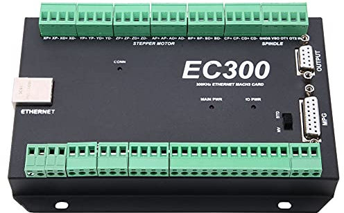 3-6 Achsen EC300 CNC-Steuerungssystem Mach3 Motion Controller 300 kHz Ethernet Motion Control-Kartenplatine für Mach3-Software(3-axis)