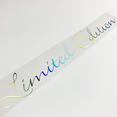 Auto Aufkleber Limited Edition Tuning Sticker New Hologramm Shiny Slick Oil Decal Carstyle Dub Low Static Lifestyle Performance