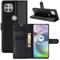 Fertuo Hülle für Motorola Moto G 5G, Handyhülle Leder Flip Case Tasche mit Standfunktion, Kartenfach, Magnetschnalle, Silikon Bumper Schutzhülle Cover für Motorola Moto G 5G, Schwarz