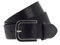 Vanzetti 35mm Leather Belt W85 Black