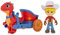 Giochi Preziosi Dino Ranch Jon & Blitz, Fahrzeug mit Dinosaurier und Figur, ca. 7,5 cm hoch, wie im Fernsehen gesehen, für Kinder ab 3 Jahren, DNA03100