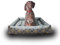 Grand Filippo Hundebett Wasserdicht - Hundebetten für Kleine und Große Hunde - Hunde Bett rutschfeste Unterseite - Hundekorb - Hundekörbchen 95x75x20 Große Pfote