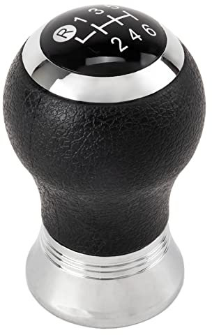 Origen Pomo de Cambio de Marcha Específico para Toyota Corolla (2008-), Auris (2005-2010), Yaris (2005-2010) para 6 Velocidades Remplazo del Pomo Original.