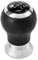 Origen Pomo de Cambio de Marcha Específico para Toyota Corolla (2008-), Auris (2005-2010), Yaris (2005-2010) para 6 Velocidades Remplazo del Pomo Original.