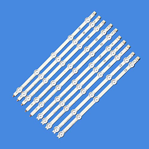 RobertDTesta 10 pz/set/set Nuova Luce di Striscia del LED for LG 42 TV Accessorio 42LA620S 42LN5400 42LN5700 6916L-1214A 6916L-1215A 1216A 1217A 1338A 1385A Facile da installare