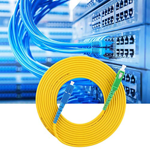 Fibre Optique, Cavalier de Fibre Optique 20 M Cordon de Raccordement de Fibre Optique Câble Monomode Rouleau de Câble de Fibre Découpable, Câbles à Fibre Optique