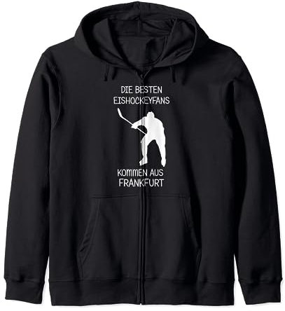 Eishockey Fans Frankfurt Kapuzenjacke