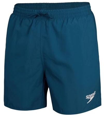 Speedo M Essentials 16 Watershort Blau - Klassische Sportive Herren Badeshorts, Größe S - Farbe Dark Teal
