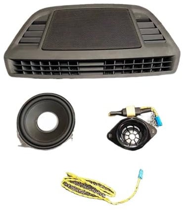 Muzhen Store Car Center Speaker Compatible With BMW F48 F49 X1 Instrument Panel Speaker Cover Tweeter Surround Sound Upgrade Audio Cable Installation (Color : For F49)