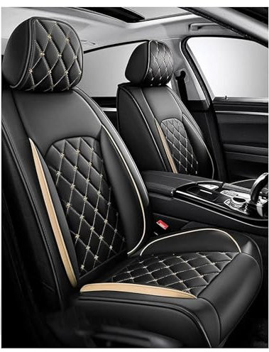 UNbit Full Set Auto Sitzbezüge für Merc𝙚𝙙es-B𝙚nz SLK Convertible(2011-),Tragenresistent, atmungsaktiv, wasserdicht, leicht zu reinigen, für alle Jahreszeiten universell Auto Sitzbezüge