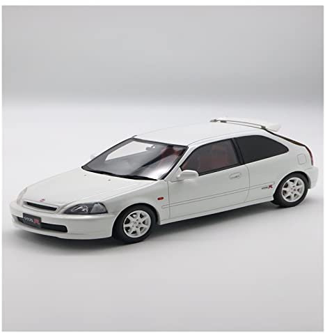 CHENXIAOLAN Miniaturmodelle Für 1997 Honda Civic Type R EK9 OTTO 1 18 CIVIC Legierung Druckguss-Simulation Automodellsammlung Dekoration Fertigmodell