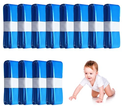 Gobesty 12Pack Diaper Bin Refills, Disposable Nappy Bags Compatible with Tommee Tippee, Angelcare
