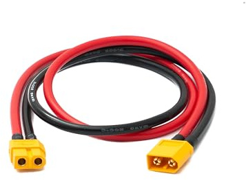 System-S XT60 12AWG Kabel 50 cm Stecker zu Buchse Verlängerung Adapter für Solarpanel Solarmodul
