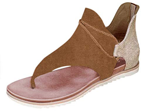 BGFIPAJG Sandali Tacco Alto Nero Da Sposa Eleganti Con Zeppa Pantofole Da Casa Ortopediche Donna Estive Chiuse