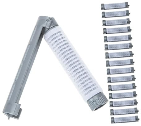 BELLIFFY 16 Pièces Lot De Rouleaux Flexibles Pour Cheveux Courts Et Moyens De Permanente Pour Cheveux Courts Grands Rouleaux Sans Danger