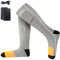 DPZO Heated Socks - 4000mAh Rechargeable, for Men & Women Ultra-Warm for Skiing, Hiking, Ice Skating, Trekking, and Daily Commute， Cozy and Durable with Advanced Heating Technology