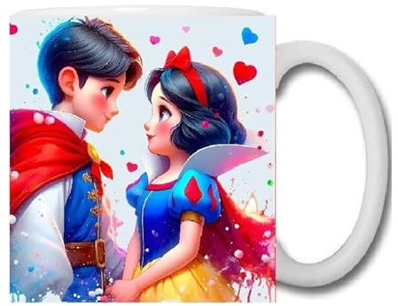 Present Mug Céramique Animé Blanche Neige