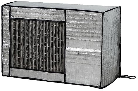 Housse de protection pour climatiseur extérieur, housse de protection pour climatiseur de fenêtre, protection solaire, étanche à la poussière, pour maison, hôtel, bureau, immeuble (3P)
