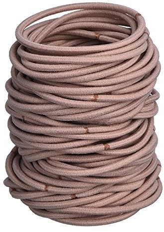 100 Stück elastische Haargummis / Haarbänder / Pferdeschwanz-Halter, große Menge
