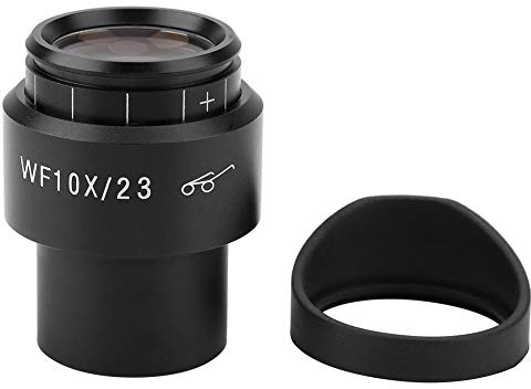 Microscope Eyepiece, GWF004 WF10X/23 30mm Eyepoint Lens Wide Field Microscope Eyepiece Wide Angle Microscope Eyepiece