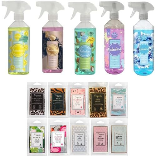 Fabulosa Concentrated Disinfectant Spray Bottles - Complete Bundle - 5X 500ml