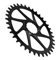 Garbaruk Kettenblatt Rund für Shimano M8100/M7100 schwarz Ausführung 34T 2021 Kettenblätter
