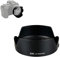 JJC-Kamera-Gegenlichtblende Kompatibel mit Canon RF 50 mm F1,8 STM-Objektiv Ziel + EOS R R5 R6 RP Ra, ersetzt Original Canon ES-65B Gegenlichtblende