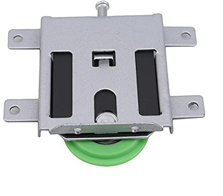 yjknwan stable Cabinet Shift Door Pulley Paddle Wheel Closet Roller Silent Bearing Pulley Wardrobe Sliding Door Bottom Wheel Runner Accessories Different kinds (Color : Green)