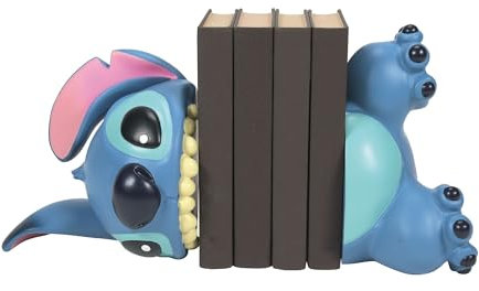 Disney Showcase Collection Stitch Bookends, Blau