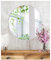JMITHA Runder Spiegel Rund Spiegel 40cm Runder Wandspiegel Rund Dekorative Wandspiegel Badezimmerspiegel HD Glas