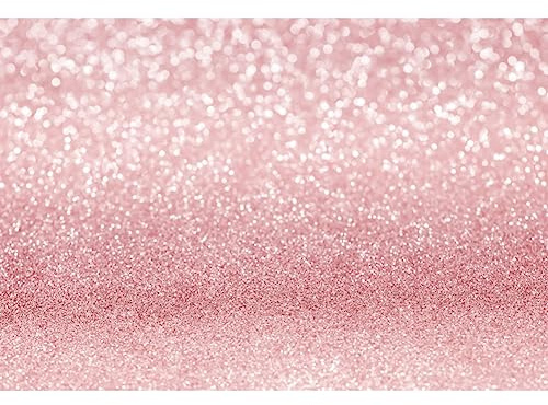 MIRRORANG 3x2m Or Rose Paillettes Photo Toile de Fond dégradé Couleur Non-Paillettes Moderne Abstrait Photographie Fond fête d'anniversaire bébé douchebannière Photo Studio Accessoires