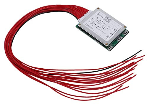 Oikabio BMS 14S 52 V 35 A Li-Ionen-Akku-Ladegerät mit Schutzplatte, BMS-Akku mit Balance-Stift für E-Bike
