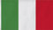 MC-Trend Italien Italy Fahne Flagge 90x150cm mit 2 Metallösen - Ideal für den Fahnenmast, Stadion aus 100% Polyester wetterfest (Italien 90x150 cm)