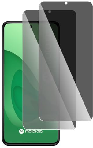 KARYLAX - Protection d'écran Anti-Espion en Verre Flexible, Anti-Rayures, Film Protecteur Confidentialité Privacy Compatible pour Smartphone MOTOROLA moto g04s (Pack x2)