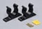 Wheelie Bin retaining Holder Clips (x2 Clips per Set) (30mm)