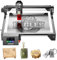 Longer Macchina Incisore Laser, Potenza Laser da 10W, Touchscreen a Colori da 3,5, Controllo Offline tramite App, Strumento per Incisione su Metallo/Vetro/Legno, Area di Lavoro 400x400 mm