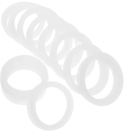 PartyKindom 12 Stück Silikon Dichtungen Für Solarenergie Heizung Reparaturen Zubehör Dusche Abfluss Dichtungsersatz Heizungsaußenersatz Dichtungen Dichtung Spa-duschenteile Duschablaufdichtung