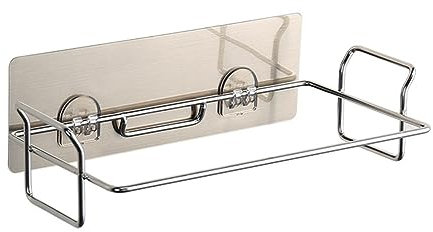Hanging Trash Bag Holder Stainless Steel Trash Bag Rack Wall Mounted Rubbish for Kitchen, Carrier Bins