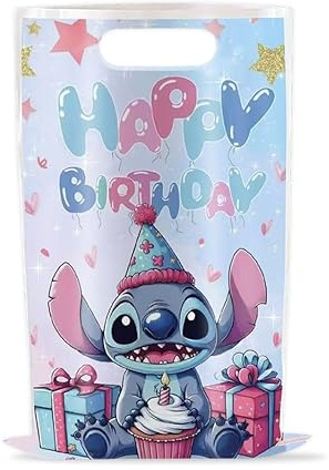 Losede 30pcs Birthday Party Gift Bags Candy Bags Goody Bags Birthday Party Supplies Decorations (Style 7)