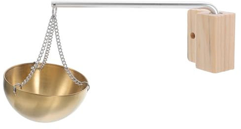 Toddmomy Bol D'aromathérapie pour Sauna Assiette D'huiles Essentielles De Sauna Suspendu Bol De Stockage D'aromathérapie Pot De Spa