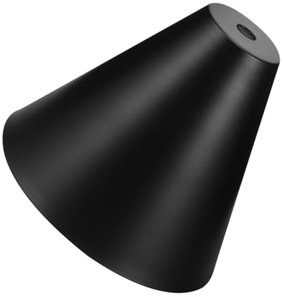 NOLITOY Minimalist Metal Desk Lamp Shade Black Iron Lampshade for Bedroom Table and Floor Lamps Decorative Light Cover Easy Installation for Modern Home Decor