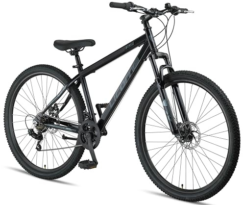 Licorne Bike Thunder Premium Mountainbike in 20, 24, 26, 27.5 und 29 Zoll Fahrrad für Mädchen Jungen Herren und Damen Discbremse